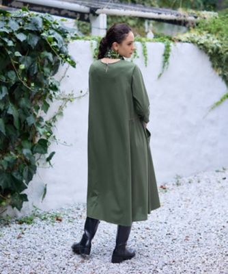 洗える Vネックワンピース | CARA O CRUZ (Women)/キャラ・オ・クルス