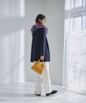 カラフルチェックのカシミヤマフラー【ピンクリボン】 | CARA O CRUZ