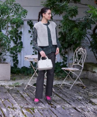 フェイクファーベスト | CARA O CRUZ (Women)/キャラ・オ・クルス