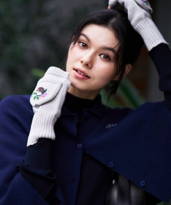 刺繍ミトングローブ | CARA O CRUZ (Women)/キャラ・オ・クルス | 三越