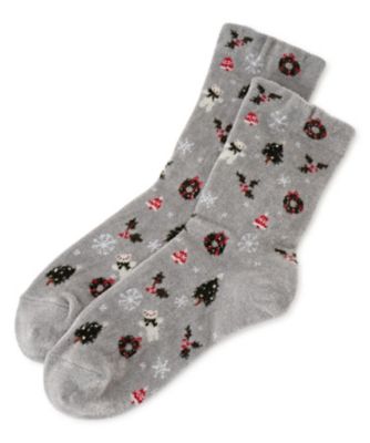 クリスマス柄ショートソックス | CARA O CRUZ (Women)/キャラ・オ