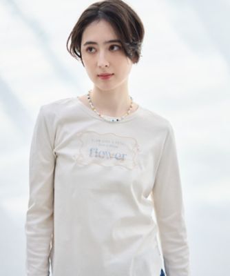 【美品】　C&amp;C刺繍起毛カットソー ハグオーワー⭐︎ C&C刺繍起毛カットソー - トップス高価