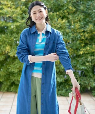 ＜CARA O CRUZ (Women)＞ベルテッドロングシャツ