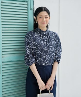 小花柄フリルブラウス【CoC by CARA O CRUZ】 | CARA O