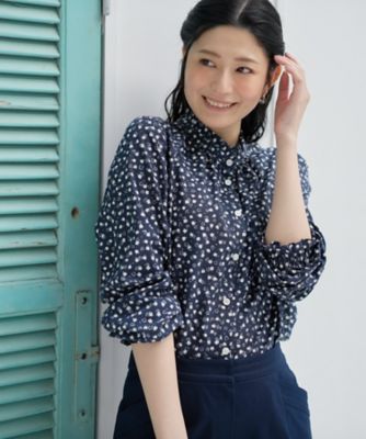 小花柄フリルブラウス【CoC by CARA O CRUZ】 | CARA O 