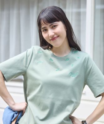 グリーン系 レディースのTシャツ・カットソー | 三越伊勢丹オンライン