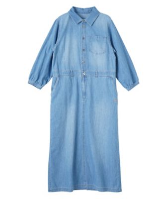 ＜CARA O CRUZ (Women)＞デニムシャツワンピース