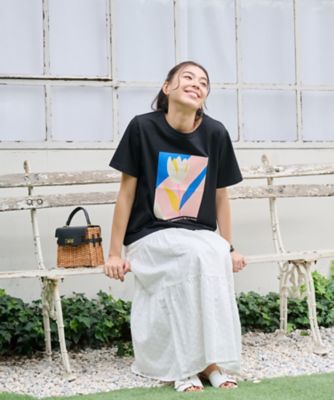 洗えるレースティアードロングスカート | CARA O CRUZ (Women)/キャラ