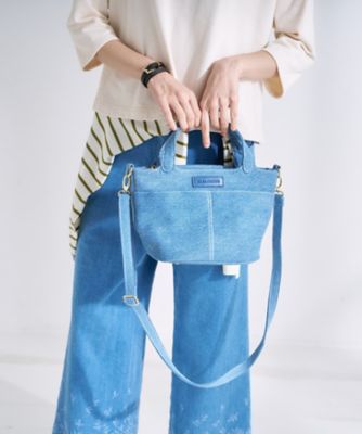 ＜CARA O CRUZ (Women)＞２ＷＡＹデニムトートバッグ