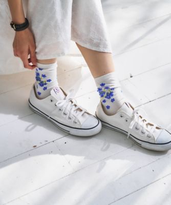 花ショートソックス | CARA O CRUZ (Women)/キャラ・オ・クルス | 三越