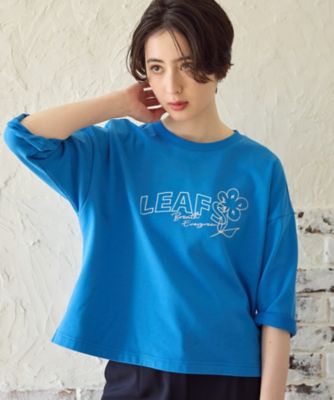 ＜CARA O CRUZ (Women)＞プリント七分袖トレーナー