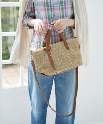 2WAY雑材トートバッグ【ROSSI 】 | CARA O CRUZ (Women
