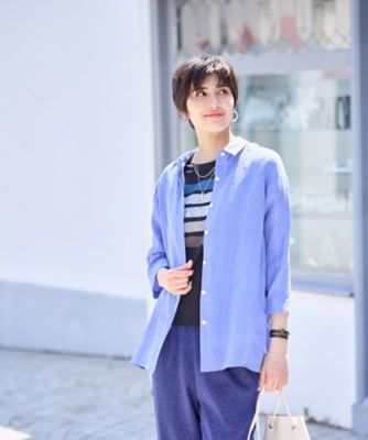洗える 麻シャツ【CoC by CARA O CRUZ】 | CARA O CRUZ