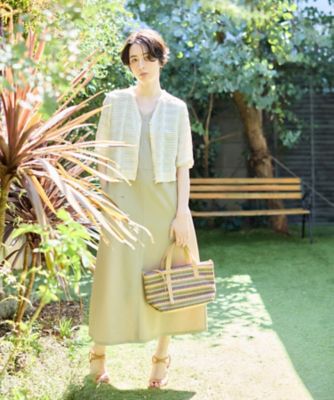 ＜CARA O CRUZ (Women)＞洗える　ドッキングワンピース