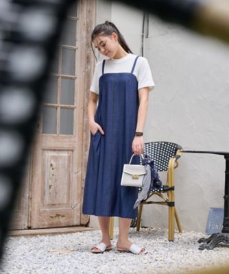 ストレッチ 洗える】レイヤード風ドッキングワンピース | CARA O CRUZ