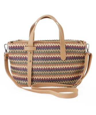& APROSIO CO. ZAKKA-BOX(ザッカボックス)】スカラップレースパンチングトートバッグ すずらんパーティーバッグ バッグ