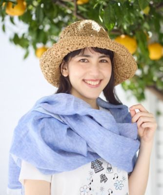 かぎ針編みブレードハット | CARA O CRUZ (Women)/キャラ・オ・クルス