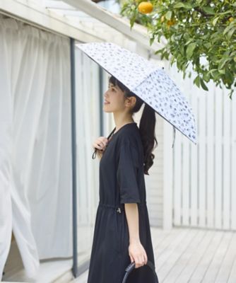 プリント晴雨兼用折り畳み傘 | CARA O CRUZ (Women)/キャラ・オ