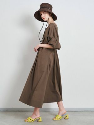 elendeek TUCK VOLUME F&F OP - ロングワンピース