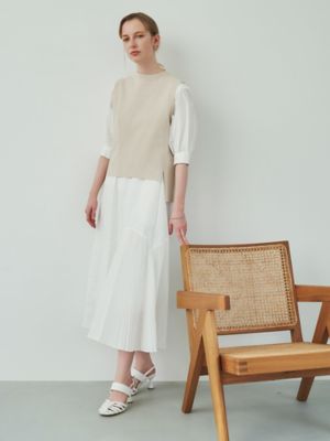 ＜ELENDEEK＞ＫＮＩＴ　ＳＥＴ　ＭＥＲＭＡＩＤ　ＯＰ