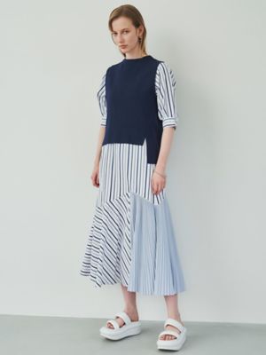 【新品未使用】ELENDEEK｜ウールニットPT ELENDEEK ニット セーター カシミヤミックスフォルムニット