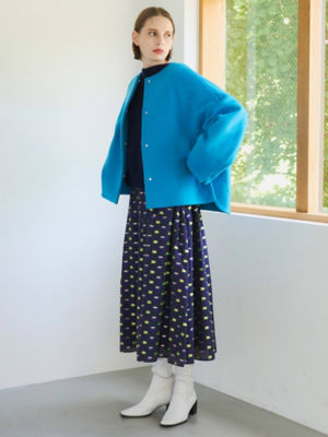 CREW NECK SHORT CT クルーネックショートコート