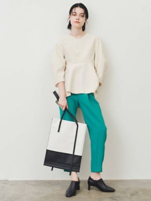 ELENDEEK(エレンディーク) COCOON SL PEPLUM JQ BL - YAMAROKU