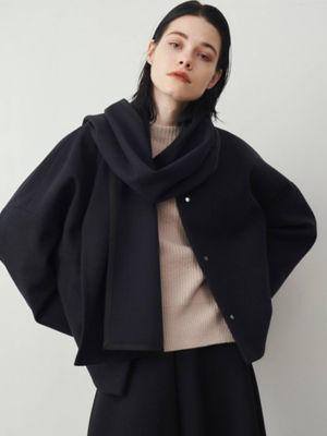STOLE V NECK SHORT CT | ELENDEEK/エレンディーク