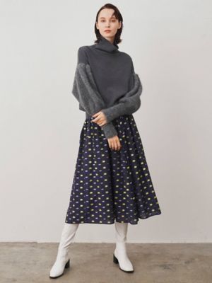 新品 ELENDEEK エレンディーク テープジャガードスカート 定価3万 MULTI JACQUARD SK | ELENDEEK/エレンディーク