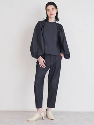 エレンディーク　デニムトップス　2way 2WAY TUCK BL | ELENDEEK/エレンディーク | 三越