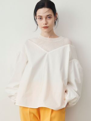 ＜ELENDEEK＞ＳＨＥＥＲ　ＫＮＩＴ　ＣＯＭＢＩＮＡＴＩＯＮ　ＢＬ