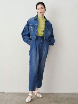 TUCK FORM DENIM PT | ELENDEEK/エレンディーク | 三越