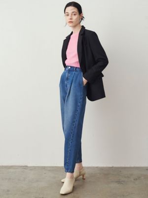 TUCK FORM DENIM PT | ELENDEEK/エレンディーク
