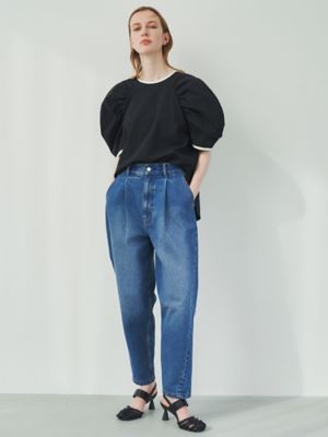 TUCK FORM DENIM PT | ELENDEEK/エレンディーク | 三越