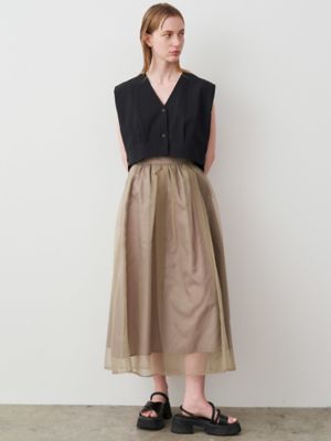 ＯＲＧＡＮＺＡ ＴＵＣＫ ＶＯＬＵＭＥ ＳＫ | ファッション・服