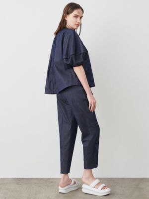 【エレンディーク】VOLUME　2WAY　SHIRT　BZ　2WAY ブラウス ELENDEEK（エレンディーク）の「VOLUME 2WAY SHIRT BZ（ブルゾン