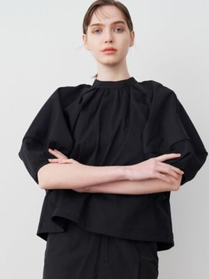 【エレンディーク】VOLUME　2WAY　SHIRT　BZ　2WAY ブラウス ELENDEEK ブラウス シャツ 2WAYボリュームスリーブブラウス