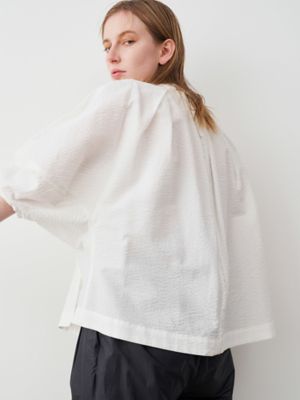 【エレンディーク】VOLUME　2WAY　SHIRT　BZ　2WAY ブラウス ELENDEEK ブラウス シャツ 2WAYボリュームスリーブブラウス