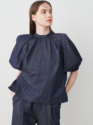 【エレンディーク】VOLUME　2WAY　SHIRT　BZ　2WAY ブラウス エレンディーク】VOLUME 2WAY SHIRT BZ 2WAY ブラウス - メルカリ
