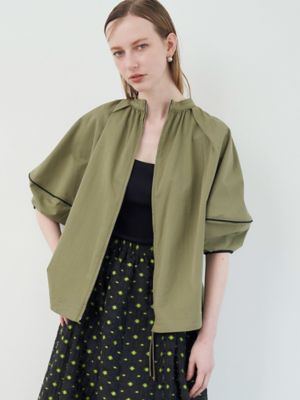 【エレンディーク】VOLUME　2WAY　SHIRT　BZ　2WAY ブラウス VOLUME 2WAY SHIRT BZ | ELENDEEK/エレン