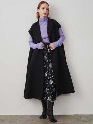 TRIPLE CLOTH LONG GILET | ELENDEEK
