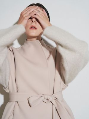 TRIPLE CLOTH LONG GILET | ELENDEEK