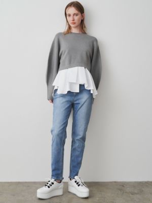 BACK PLEATS LAYERED KT | ELENDEEK/エレン