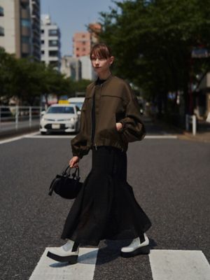 【美品】エレンディーク　アイボリー パフスリーブ ジャケット 美品】エレンディーク アイボリー パフスリーブ ジャケット