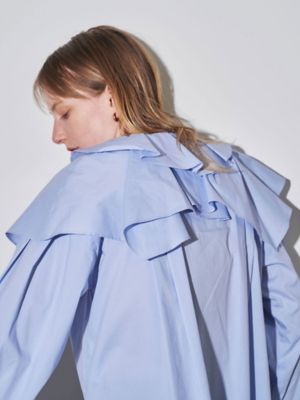 エレンディーク 2WAY ASYME COLLAR BLブラウス シャツ 2WAY ASYME COLLAR BL | ELENDEEK/エレン