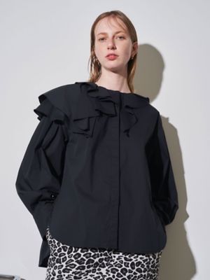 エレンディーク 2WAY ASYME COLLAR BLブラウス シャツ 2WAY ASYME COLLAR BL | ELENDEEK/エレン