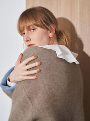 2WAY ASYME COLLAR BL | ELENDEEK/エレン