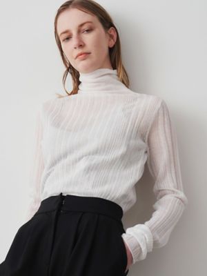 ＜ELENDEEK＞ＨＩＧＨ　ＮＥＣＫ　ＳＨＥＥＲ　ＲＩＢ　ＫＴ
