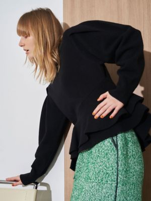 SIDE RUFFLE PEPLUM KT | ELENDEEK/エレンディーク