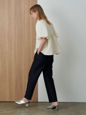 ELENDEEKエレンディーク　 グロッシーギャザースリーブブラウス ELENDEEK（エレンディーク）の「グロッシーギャザースリーブ